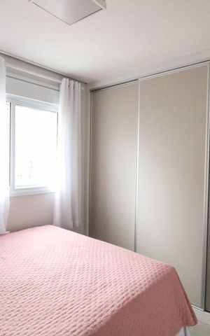 Apartamento para alugar com 55m², 2 quartos e 1 vagaQuarto 2 - Suíte