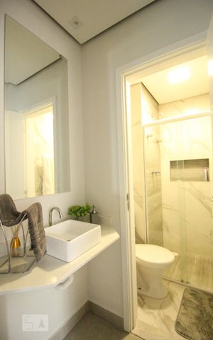 Apartamento para alugar com 55m², 2 quartos e 1 vagaBanheiro