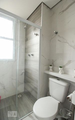 Apartamento para alugar com 55m², 2 quartos e 1 vagaBanheiro Quarto 2 - Suíte
