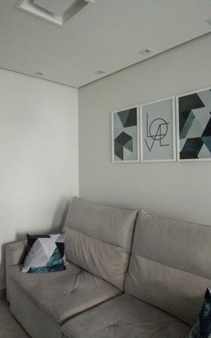Apartamento para alugar com 55m², 2 quartos e 1 vagaSala