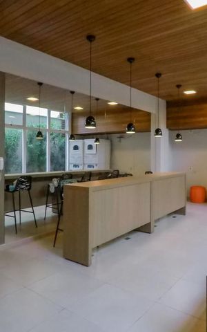 Studio à venda com 28m², 1 quarto e 1 vagaLavanderia