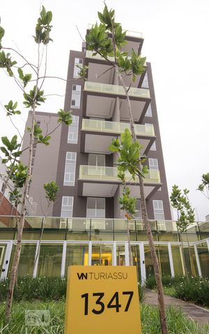 Apartamento à venda com 26m², 1 quarto e 1 vaga Apartamento à venda com 26m², 1 quarto e 1 vagaFachada
