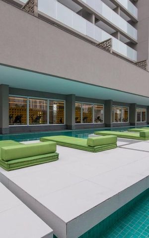 Apartamento à venda com 26m², 1 quarto e 1 vaga Apartamento à venda com 26m², 1 quarto e 1 vagaPiscina