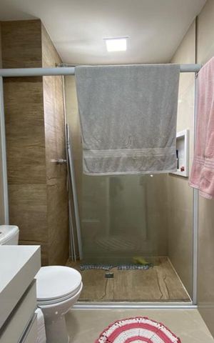 Apartamento à venda com 110m², 3 quartos e 2 vagas Apartamento à venda com 110m², 3 quartos e 2 vagasBanheiro da Suíte 1