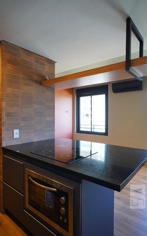 Studio à venda com 40m², 1 quarto e 1 vagaCozinha