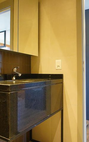 Studio à venda com 40m², 1 quarto e 1 vagaBanheiro