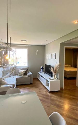 Apartamento para alugar com 55m², 1 quarto e sem vagaSala de Jantar