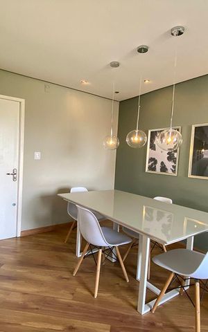 Apartamento para alugar com 55m², 1 quarto e sem vagaSala de Jantar