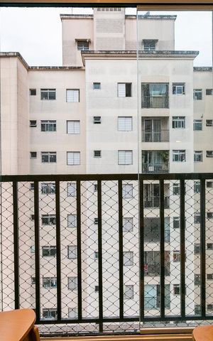 Apartamento para alugar com 50m², 2 quartos e 1 vagaVaranda