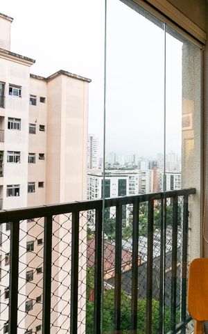 Apartamento para alugar com 50m², 2 quartos e 1 vagaVaranda