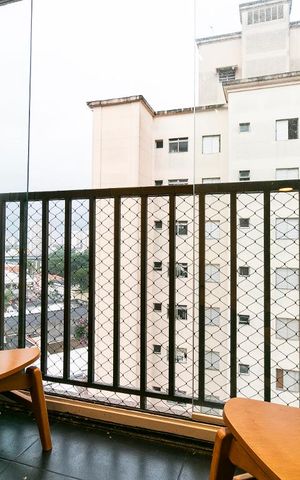 Apartamento para alugar com 50m², 2 quartos e 1 vagaVaranda