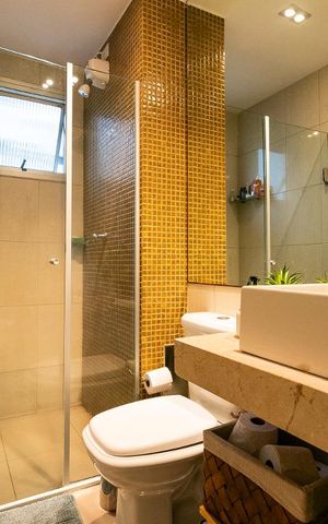 Apartamento para alugar com 50m², 2 quartos e 1 vagaBanheiro