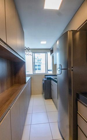 Apartamento para alugar com 66m², 2 quartos e 1 vagaCozinha e Área de Serviço