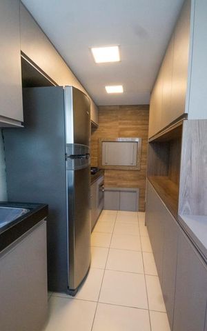 Apartamento para alugar com 66m², 2 quartos e 1 vagaCozinha e Área de Serviço