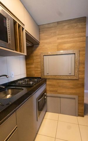 Apartamento para alugar com 66m², 2 quartos e 1 vagaCozinha e Área de Serviço