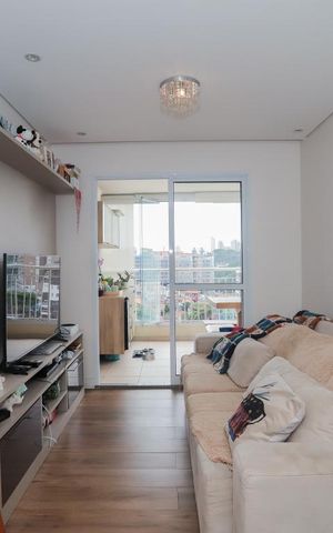 Apartamento à venda com 64m², 2 quartos e 2 vagas Apartamento à venda com 64m², 2 quartos e 2 vagasSala