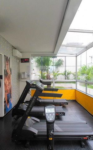 Apartamento à venda com 82m², 3 quartos e 1 vaga Apartamento à venda com 82m², 3 quartos e 1 vagaÁrea comum - Academia