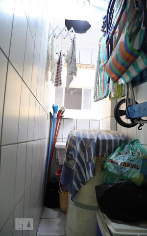 Apartamento para alugar com 50m², 1 quarto e 1 vagaDetalhe da area de serviço