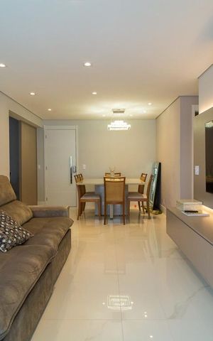 Apartamento à venda com 106m², 3 quartos e 2 vagas Apartamento à venda com 106m², 3 quartos e 2 vagasSala
