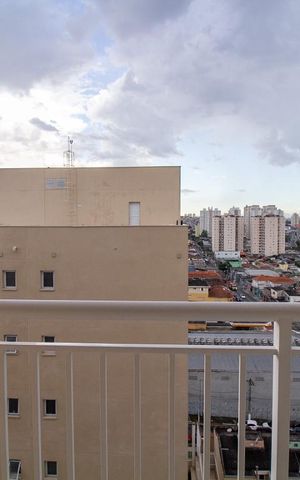 Apartamento à venda com 37m², 1 quarto e sem vagaSacada
