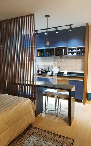 Studio para alugar com 38m², 1 quarto e sem vaga