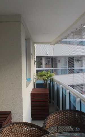 Apartamento à venda com 92m², 3 quartos e 2 vagasVaranda