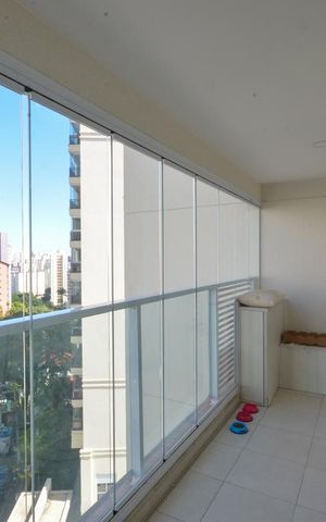 Apartamento para alugar com 41m², 1 quarto e 1 vaga Apartamento para alugar com 41m², 1 quarto e 1 vagaVaranda