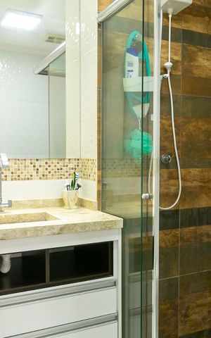 Apartamento à venda com 67m², 3 quartos e 1 vaga Apartamento à venda com 67m², 3 quartos e 1 vagaBanheiro
