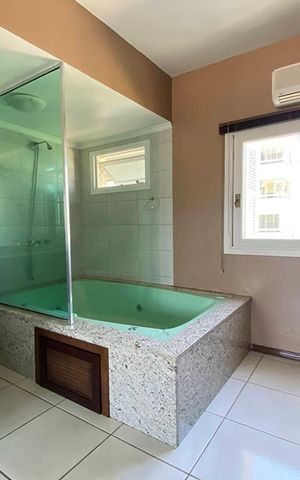 Apartamento para alugar com 76m², 1 quarto e 1 vaga Apartamento para alugar com 76m², 1 quarto e 1 vagaBanheiro da Suíte
