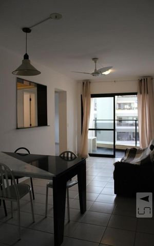 Apartamento para alugar com 57m², 1 quarto e 1 vagaDetalhe sala