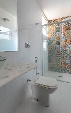 Apartamento à venda com 121m², 2 quartos e 1 vagaBanheiro Social