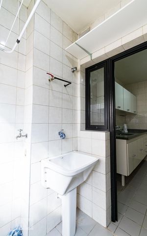 Apartamento para alugar com 58m², 2 quartos e 1 vaga Apartamento para alugar com 58m², 2 quartos e 1 vagaLavanderia