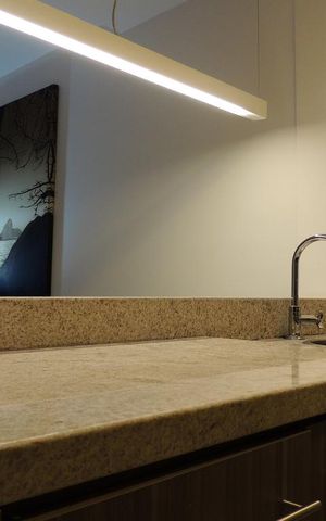Apartamento à venda com 46m², 1 quarto e 1 vagaCozinha 