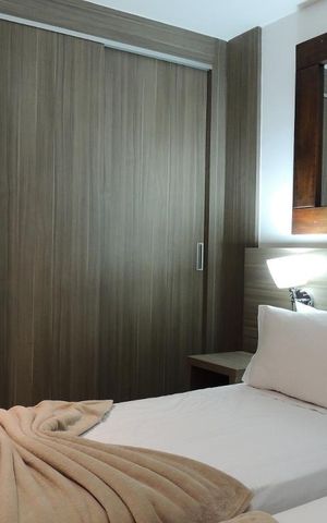 Apartamento à venda com 46m², 1 quarto e 1 vagaDormitório