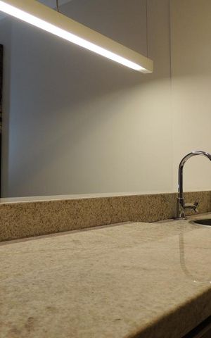 Apartamento à venda com 46m², 1 quarto e 1 vagaCozinha 