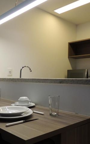 Apartamento à venda com 46m², 1 quarto e 1 vagaCozinha - Armários