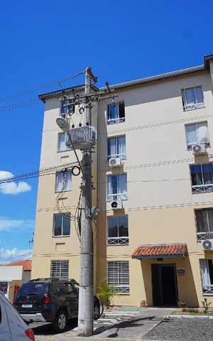 Apartamento à venda com 44m², 2 quartos e 1 vagaFachada do bloco