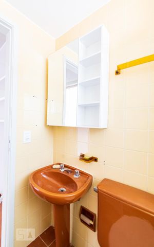 Apartamento à venda com 45m², 1 quarto e 1 vaga Apartamento à venda com 45m², 1 quarto e 1 vagaBanheiro Social