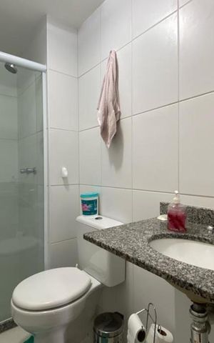 Apartamento para alugar com 54m², 2 quartos e 1 vaga Apartamento para alugar com 54m², 2 quartos e 1 vagaBanheiro