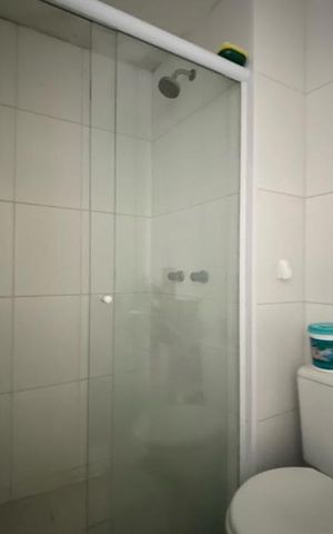 Apartamento para alugar com 54m², 2 quartos e 1 vaga Apartamento para alugar com 54m², 2 quartos e 1 vagaBanheiro da Suíte 1