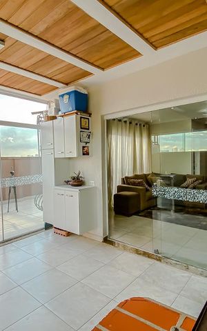 Apartamento à venda com 136m², 3 quartos e 5 vagasVaranda Gourmet