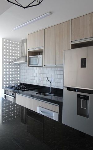 Apartamento à venda com 52m², 1 quarto e 1 vagaCozinha