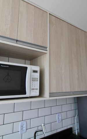 Apartamento à venda com 52m², 1 quarto e 1 vagaCozinha