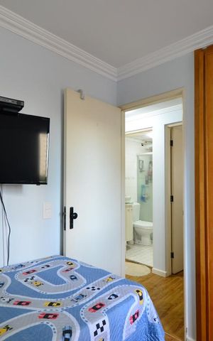 Apartamento para alugar com 56m², 2 quartos e 1 vagaQuarto