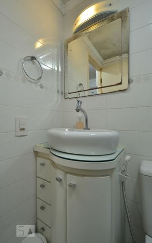 Apartamento para alugar com 56m², 2 quartos e 1 vagaBanheiro Social