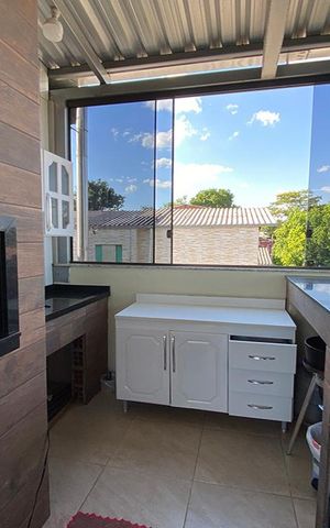 Casa à venda com 200m², 3 quartos e 1 vagaChurrasqueira