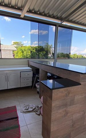 Casa à venda com 200m², 3 quartos e 1 vagaChurrasqueira