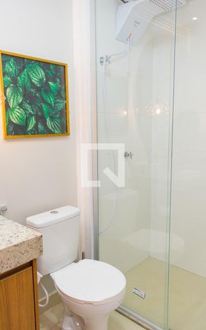 Apartamento para alugar com 68m², 2 quartos e 1 vaga Apartamento para alugar com 68m², 2 quartos e 1 vagaBanheiro Social