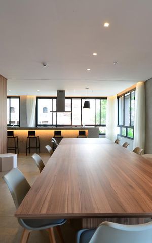 Studio à venda com 25m², 1 quarto e sem vagaSalão de Festas