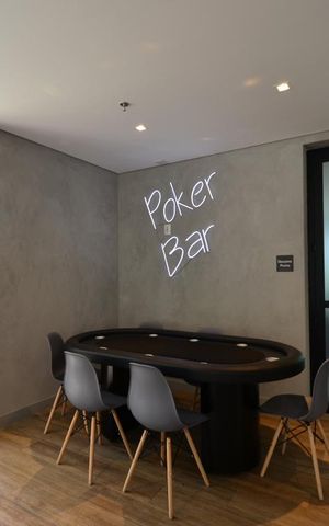 Studio à venda com 25m², 1 quarto e sem vagaSalão de jogos